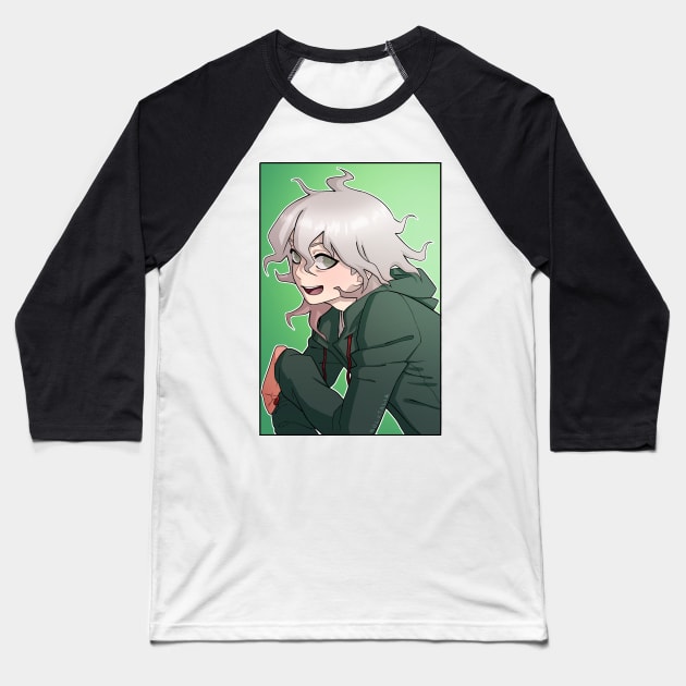 Nagito Komaeda FANART Baseball T-Shirt by Aghali